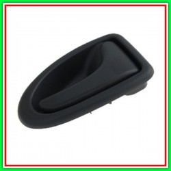 Interior Handle Front Right-Grey-Dark Embossed RENAULT Clio-(Year 2001-2005)