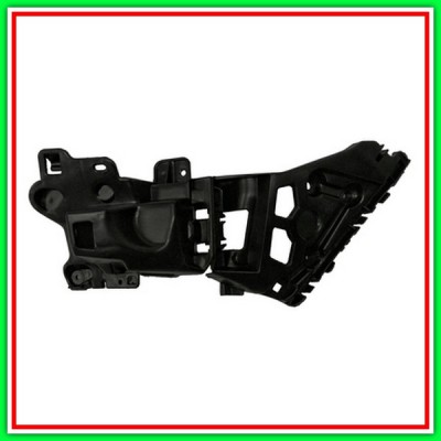 Left Side Bracket PARAURTI Back PLASTICA RENAULT Clio-(Year 2012-2016)
