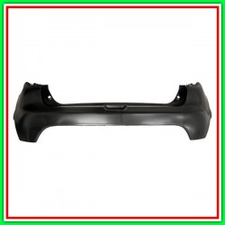 Paraurti Black-Smooth Rear To Primerizzare-With Tracks Pdc RENAULT Clio-(Year 2012-2016)