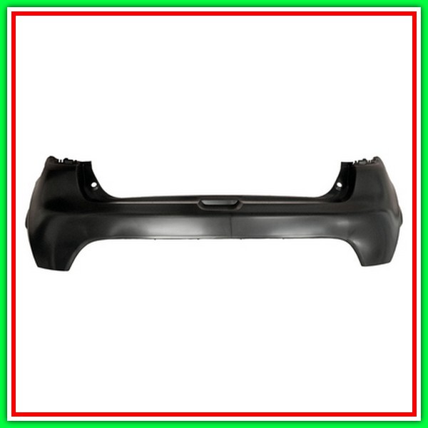 Paraurti Black-Smooth Rear To Primerizzare-With Tracks Pdc RENAULT Clio-(Year 2012-2016)