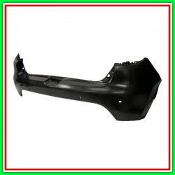 Paraurti Black-Smooth Rear To Primerizzare-Con Holes Pdc-Supports RENAULT Clio-(Year 2012-2016)