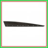 Black-Smooth Right Front Door Molding To Primerizzare With Holes Profile RENAULT Clio-(Year 2012-2016)