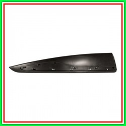 Black Right Black Rear Door Molding Smooth To Primerizzare-With Holes Profile RENAULT Clio-(Year 2012-2016)