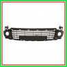 Griglia Centrale Paraurti Anteriore-Nera Renault Clio-(Anno 2012-2016)