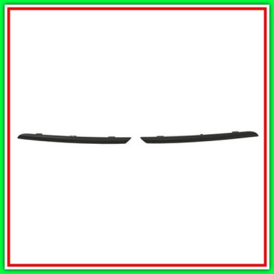 Kit Modanature Griglia Radiatore Con Primer (Destra-Sinistra) Renault Clio-(Anno 2012-2016)