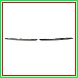 Kit Modanature Griglia Radiatore Cromato (Destra-Sinistra) Renault Clio-(Anno 2012-2016)