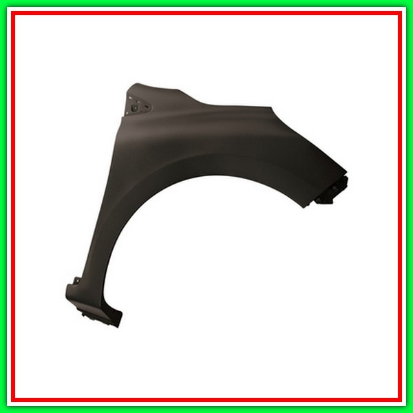 Parafango Anteriore Destro Nero In Plastica Renault Clio-(Anno 2012-2016)