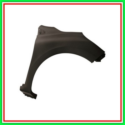 Parafango Anteriore Destro Nero In Plastica Renault Clio-(Anno 2012-2016)