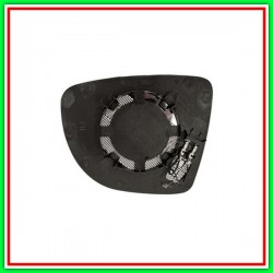 Piastra Specchio Destra Convessa-Termica Cromata Renault Clio-(Anno 2012-2016)