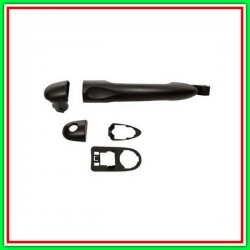 Front-Rear-Right-Left-Black Outer Handle RENAULT Clio-(Year 2012-2016)