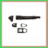 Front-Rear-Right-Left-Black Outer Handle RENAULT Clio-(Year 2012-2016)