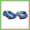 Front-Rear Left Inner Handle With Silver Lever-Black Mostrina-A RENAULT Megane-(Year 2002-2005)