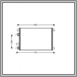 Condensatore Renault Megane-(Anno 2002-2005)