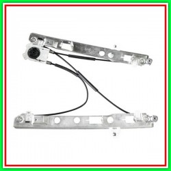 Meccanismo Alzacristallo Anteriore Sinistro Mod5 Porte Renault Megane-(Anno 2002-2005)