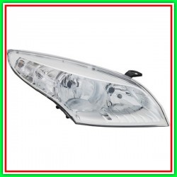 Right Projector H7-H7 Electric With Engine-Chrome RENAULT Megane-(Year 2008-2012)