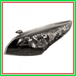Left Projector Mod H7-H7 Electric-With Engine-Black RENAULT Megane-(Year 2008-2012)