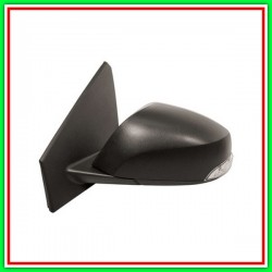 Electric-Thermal Left Rearview Mirror With Primer-Con Probe-With 12H9P Light RENAULT Megane-(Year 2008-2012)