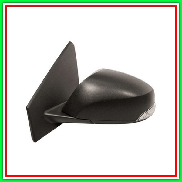 Retrovisore Sinistro Elettrico-Termico-Con Primer-Con Sonda-Con Fanale-Chiudibile-Asferico-Cromato Renault Megane-(2008-2012)