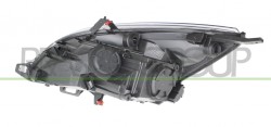 Proiettore Destro H7+H7 Elettrico Con Motore-Cromato Renault-Megane-Mod. 03/14-02/16