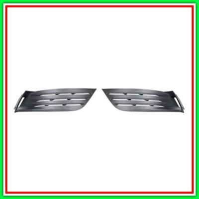 Kit Grids Paraurti Front Black Without Fendi Seat (Right-Left) RENAULT Megane-(Year 2016-2020)
