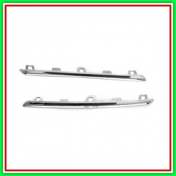 Kit Modanature Griglia Radiatore Cromato (2 Pz) Renault Megane-(Anno 2016-2020)