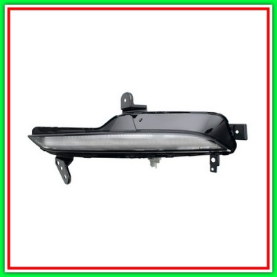 Fanale Anteriore Sinistro Bianco Con Porta Lampada Renault Megane-(Anno 2016-2020)