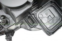 Proiettore Destro H7+H7-Elettrico Senza Motore-Con Luce Diurna-Bordo Cromato-Led Renault-Megane-Mod. 03/16-01/20