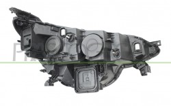 Proiettore Sinistro H7+H7-Elettrico Senza Motore-Con Luce Diurna-Bordo Cromato-Led Renault-Megane-Mod. 03/16-01/20