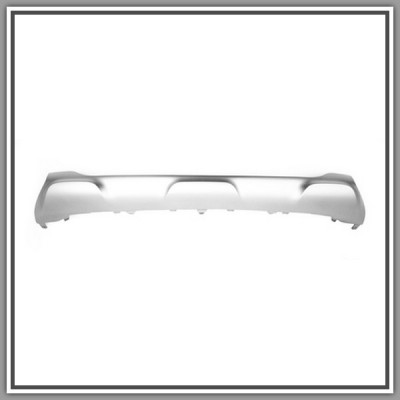 Central Spoiler PARAURTI Front-Painted Grey RENAULT Captur-(Year 2017-2019)