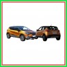 Central Spoiler PARAURTI Front-Painted Grey RENAULT Captur-(Year 2017-2019)