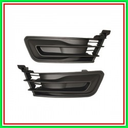Black Front Paraurti Grid Kit (Right-Left) RENAULT Captur-(Year 2017-2019)