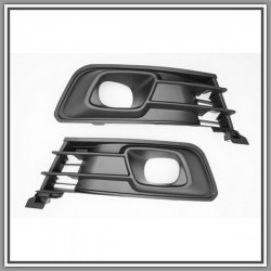 Black Front Paraurti Grills Kit With Fendi Headquarters (Right-Left) RENAULT Captur-(Year 2017-2019)