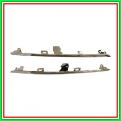 Chrome Radiator Grille Molding Kit (Right-Left) RENAULT Captur-(Year 2017-2019)