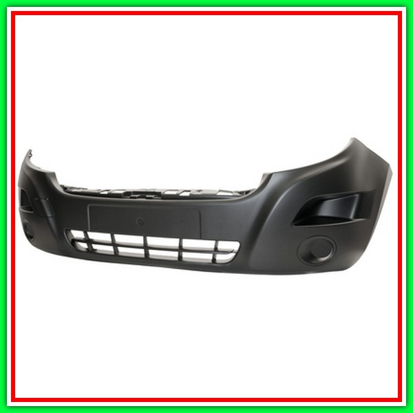 Paraurti Anteriore Nero Goffrato-Senza Sede Fendi Renault Master-(Anno 2014-2019)