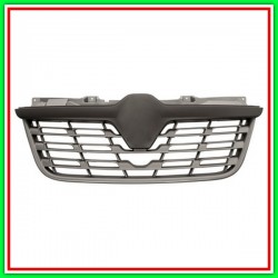 Griglia Radiatore Verniciata Argento-Nera Goffrata Renault Master-(Anno 2014-2019)