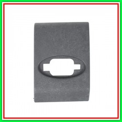 Modanatura Laterale Nera Goffrata-Con Foro Luce Stop-Porta Posteriore Destra Renault-Master-Mod. 07/14-09/19