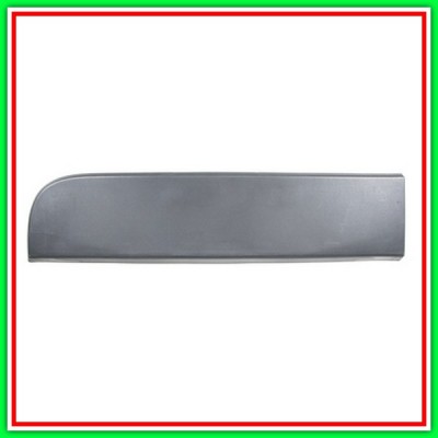Modanatura Porta Posteriore Destra-Nera Goffrata Renault-Master-Mod. 07/14-09/19
