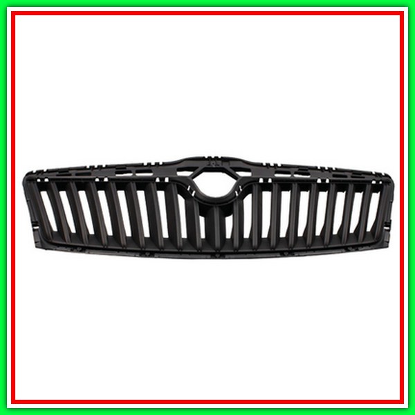 Black Radiator Grille SKODA Octavia-(Year 2008-2013)
