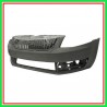 Paraurti Anteriore Nero-Liscio Da Primerizzare-Con Tracce Pdc-Con Griglia Nera Skoda Octavia-(Anno 2013-2016)