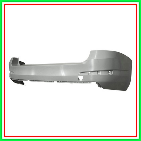 Paraurti Posteriore Grigio Chiaro Mod Station Wagon Skoda Octavia-(Anno 2013-2016)