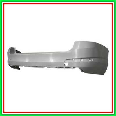 Paraurti Posteriore Grigio Chiaro Mod Station Wagon Skoda Octavia-(Anno 2013-2016)