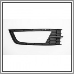 Griglia Destra Paraurti Nera-Con Sede Fendi Skoda Octavia-(Anno 2013-2016)