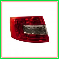 Fanale Posteriore Sinistro Senza Porta Lampada Mod 4 Porte Skoda Octavia-(Anno 2013-2016)