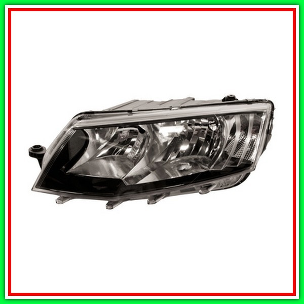 Proiettore Sinistro H7-H15 Elettrico Con Motore Skoda Octavia-(Anno 2013-2016)