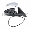 Retrovisore Destro Elettrico-Termico-Con Primer-Con Fanale-Convesso-Cromato Skoda Octavia-(Anno 2013-2016)