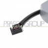 Retrovisore Destro Elettrico-Termico-Con Primer-Con Fanale-Convesso-Cromato Skoda Octavia-(Anno 2013-2016)