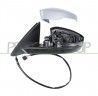 Retrovisore Sinistro Elettrico-Termico Con Primer-Con Fanale-Convesso-Cromato Skoda Octavia-(Anno 2013-2016)