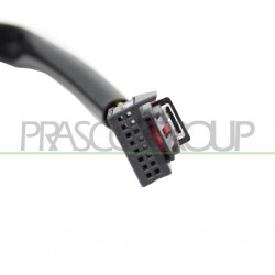 Retrovisore Sinistro Elettrico-Termico Con Primer-Con Fanale-Convesso-Cromato Skoda Octavia-(Anno 2013-2016)