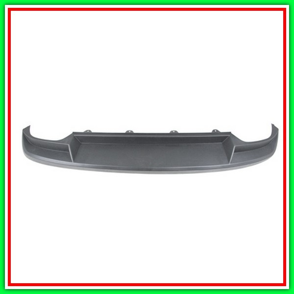 Spoiler Paraurti Posteriore Nero/Goffrato-Con Tracce Pdc Skoda-Octavia-Mod. 05/13-12/16
