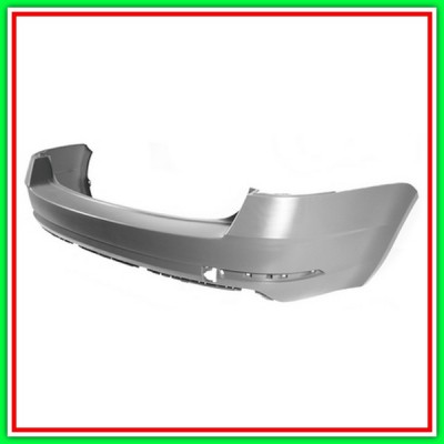 Paraurti Posteriore Grigio-Liscio Da Primerizzare-Con Tracce Park Assist Mod Station Wagon Skoda Octavia-(Anno 2017-2020)